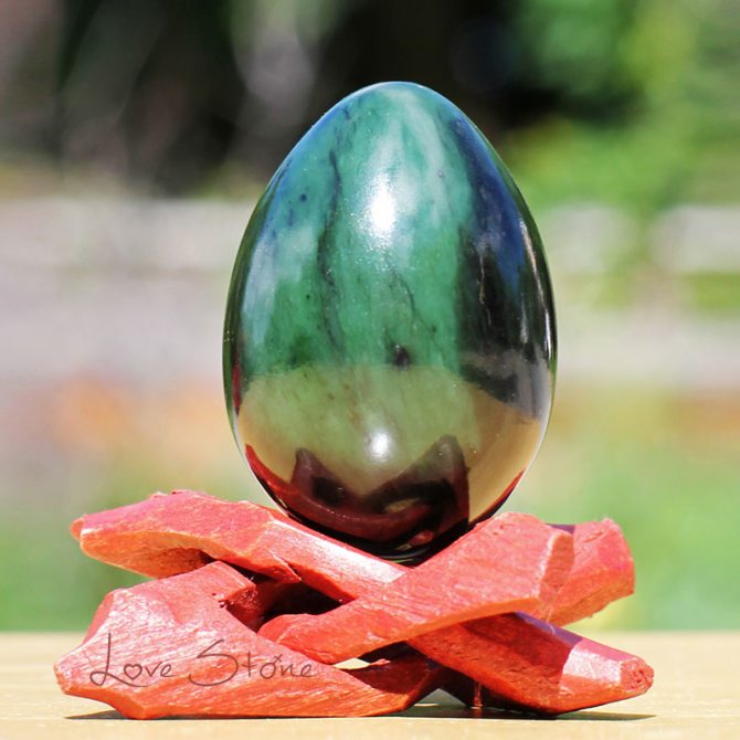 Nephrite Jade “The Queen” Yoni Egg