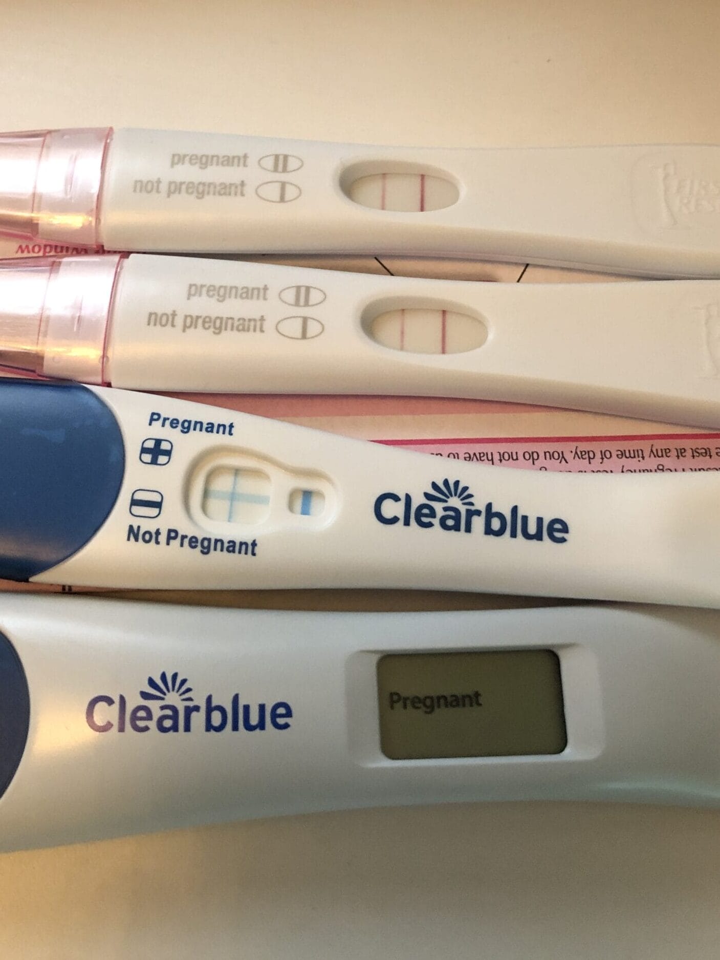 April 1, 2020 — the day I found out I was pregnant, on April Fools’ Day, during a global pandemic.