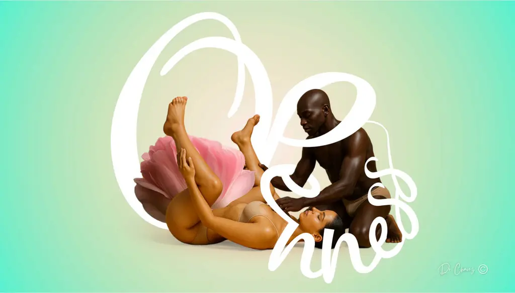 Artistic depiction of two couples exploring openness and anal play, symbolizing consent, curiosity, and sexual health awareness and couples exploring anal health.